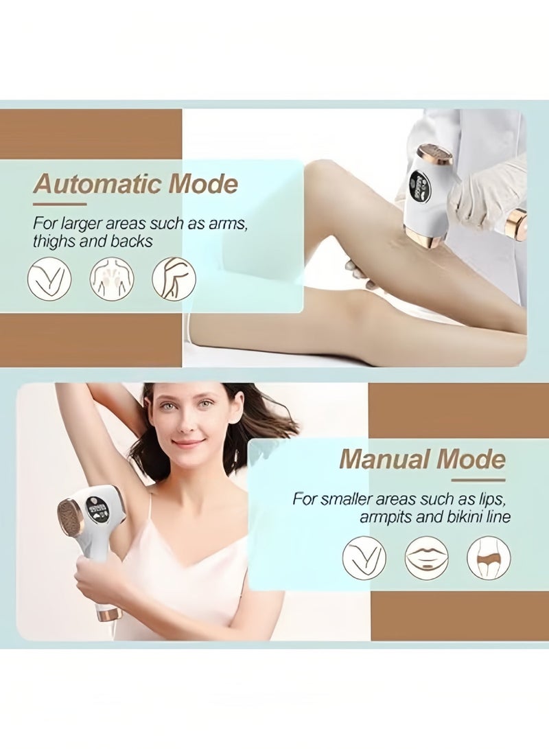MARSKE IPL Hair Removal Device with Cooling Function, Home Permanent Hair Reduction for Women Men, Painless Hair Remover Skin Rejuvenation & Acne Spot Treatment - Image 5